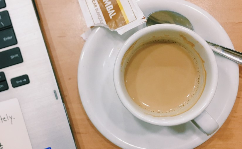 el café con&nbsp;leche